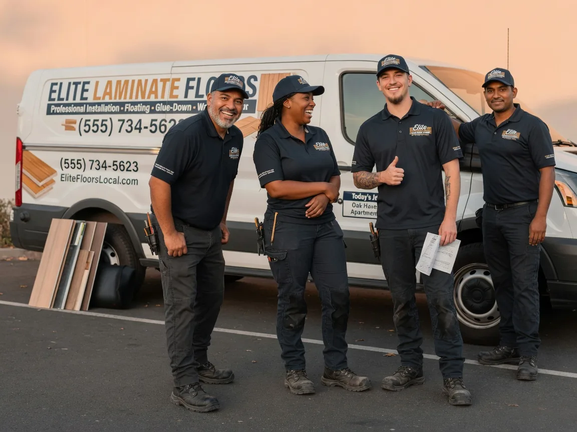 Laminate flooring installation company in Frederick, OK